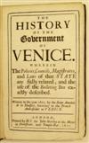 ITALY AMELOT DE LA HOUSSAYE, ABRAHAM-NICOLAS. The History of the Government of Venice. 1677